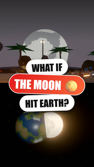 What if the Moon hit Earth?